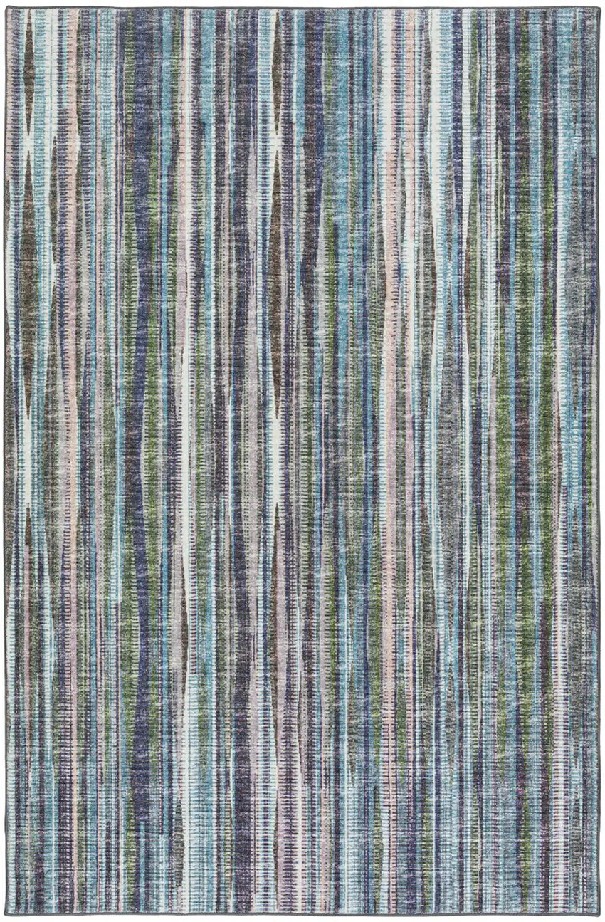 Purple Ombre Tufted Handmade Area Rug Photo 5