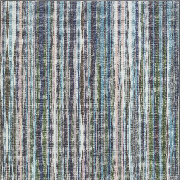 Purple Ombre Tufted Handmade Area Rug Photo 4