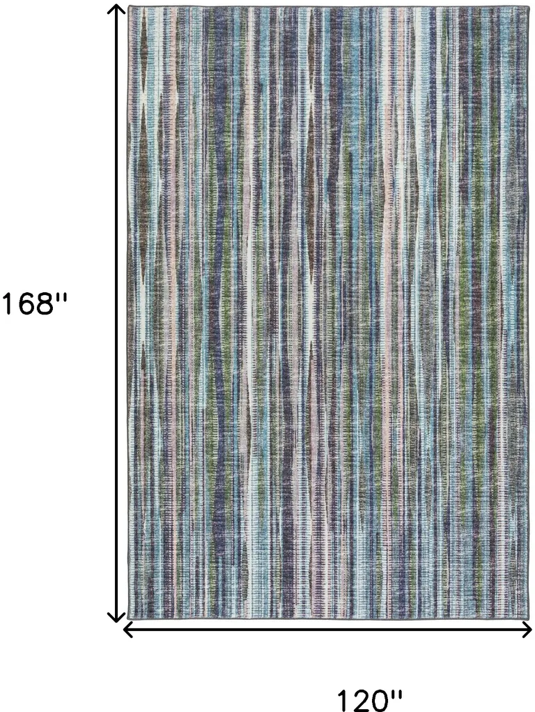 Purple Ombre Tufted Handmade Area Rug Photo 5