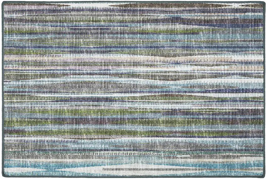 Purple Ombre Tufted Handmade Area Rug Photo 5