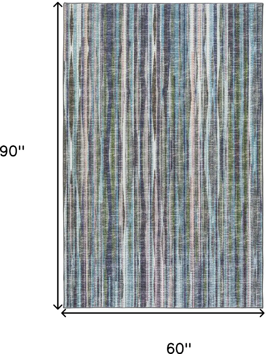 Purple Ombre Tufted Handmade Area Rug Photo 8