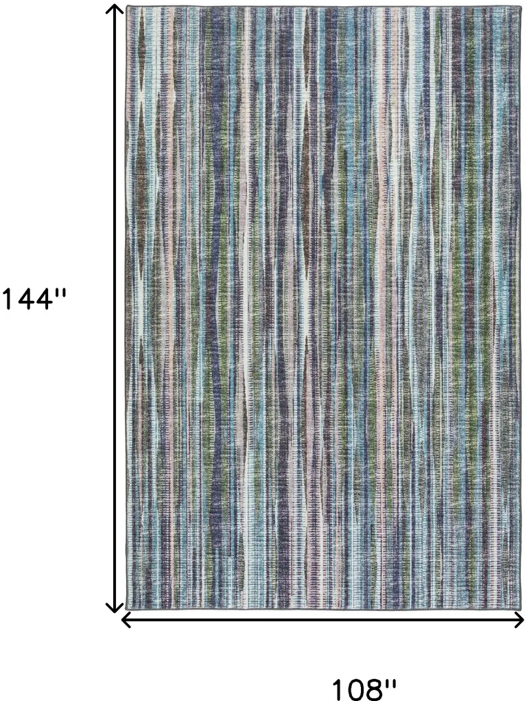 Purple Ombre Tufted Handmade Area Rug Photo 5