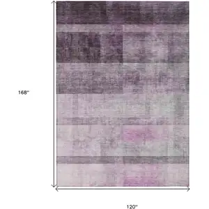 Photo of Purple Ombre Washable Non Skid Indoor Outdoor Area Rug