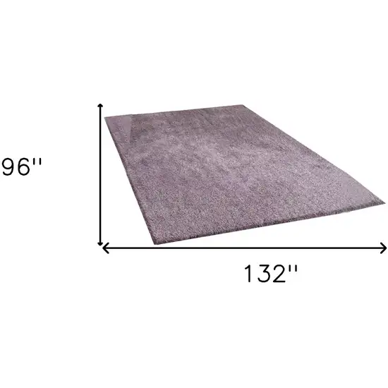 Purple Shag Hand Tufted Area Rug Photo 7