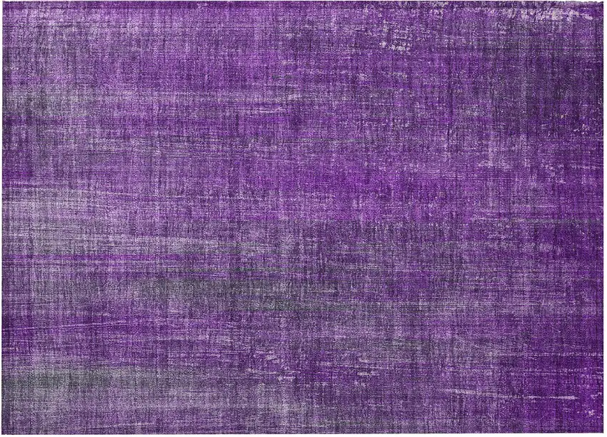 Purple Striped Washable Non Skid Indoor Outdoor Area Rug Photo 5