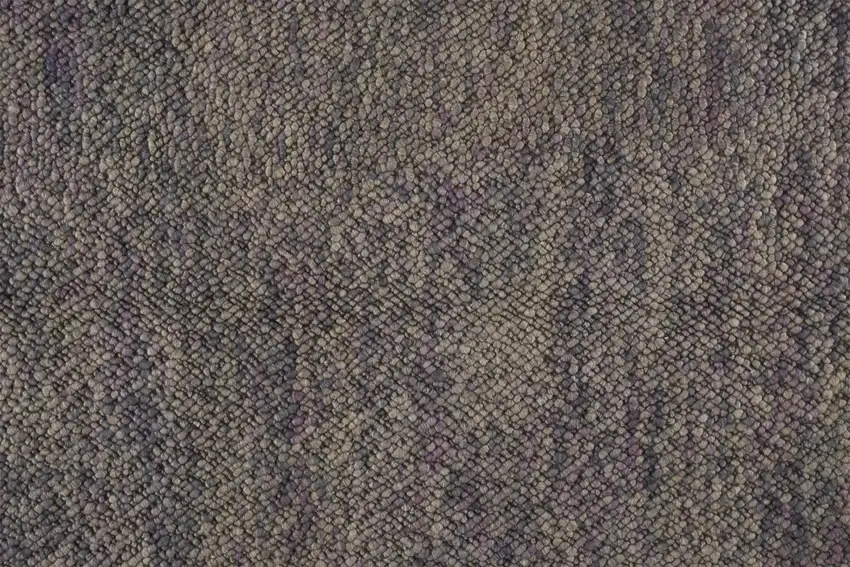 Purple Taupe And Gray Wool Hand Woven Distressed Stain Resistant Area Rug Photo 8