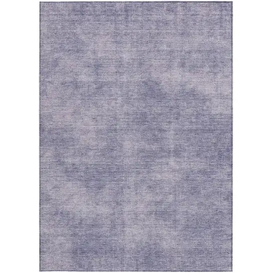 Purple Washable Indoor Outdoor Area Rug Photo 6
