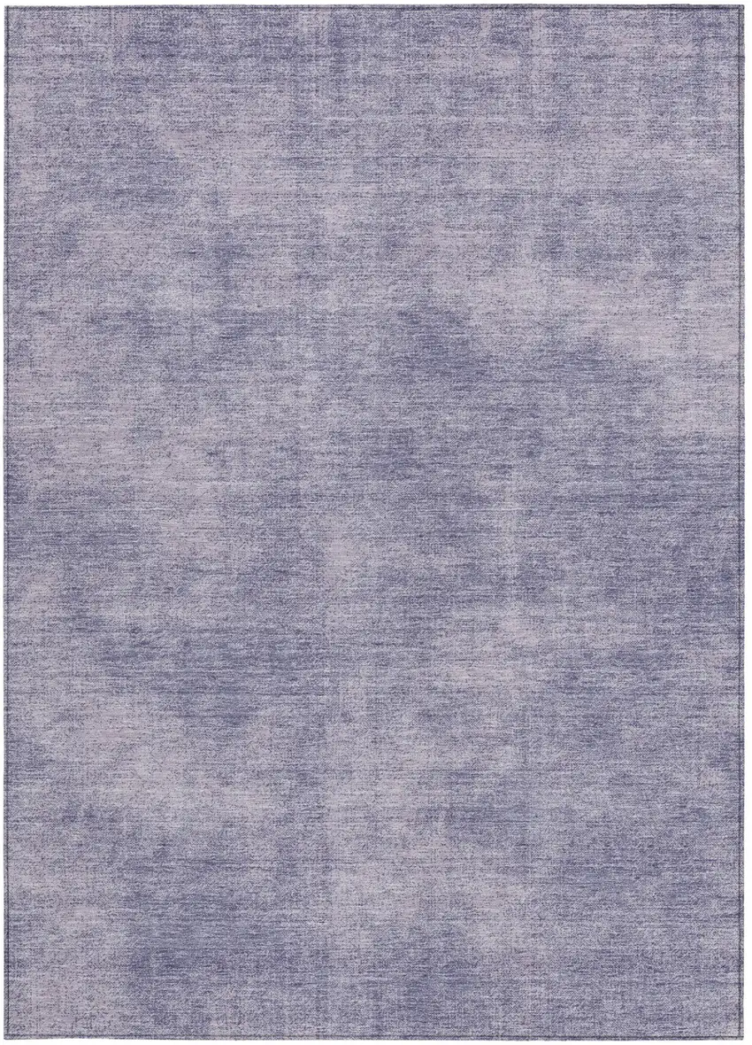 Purple Washable Indoor Outdoor Area Rug Photo 6