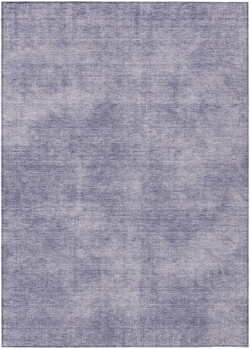 Purple Washable Indoor Outdoor Area Rug Photo 2