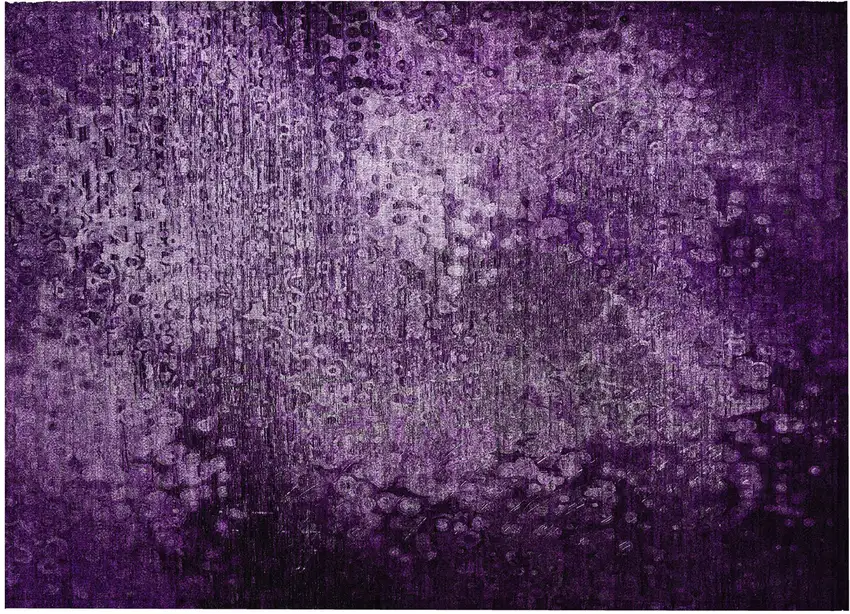 Purple Washable Non Skid Indoor Outdoor Area Rug Photo 2