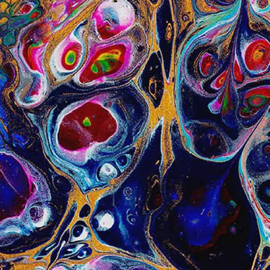 Rainbow And Ivory Abstract Washable Indoor Outdoor Area Rug Photo 6