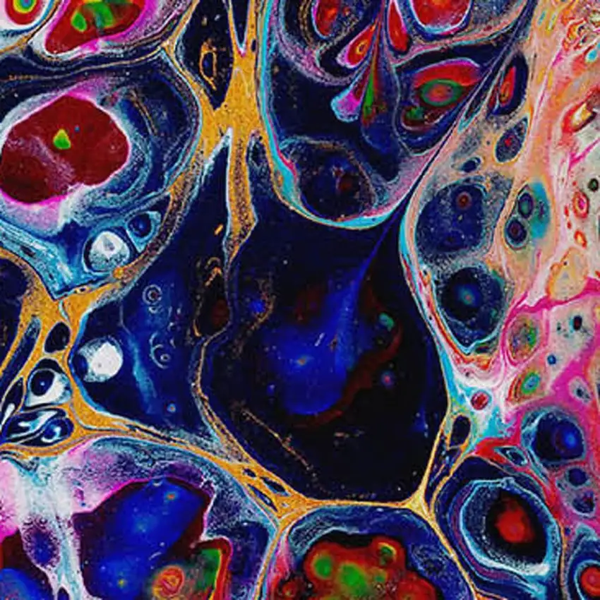 Rainbow And Ivory Abstract Washable Indoor Outdoor Area Rug Photo 6