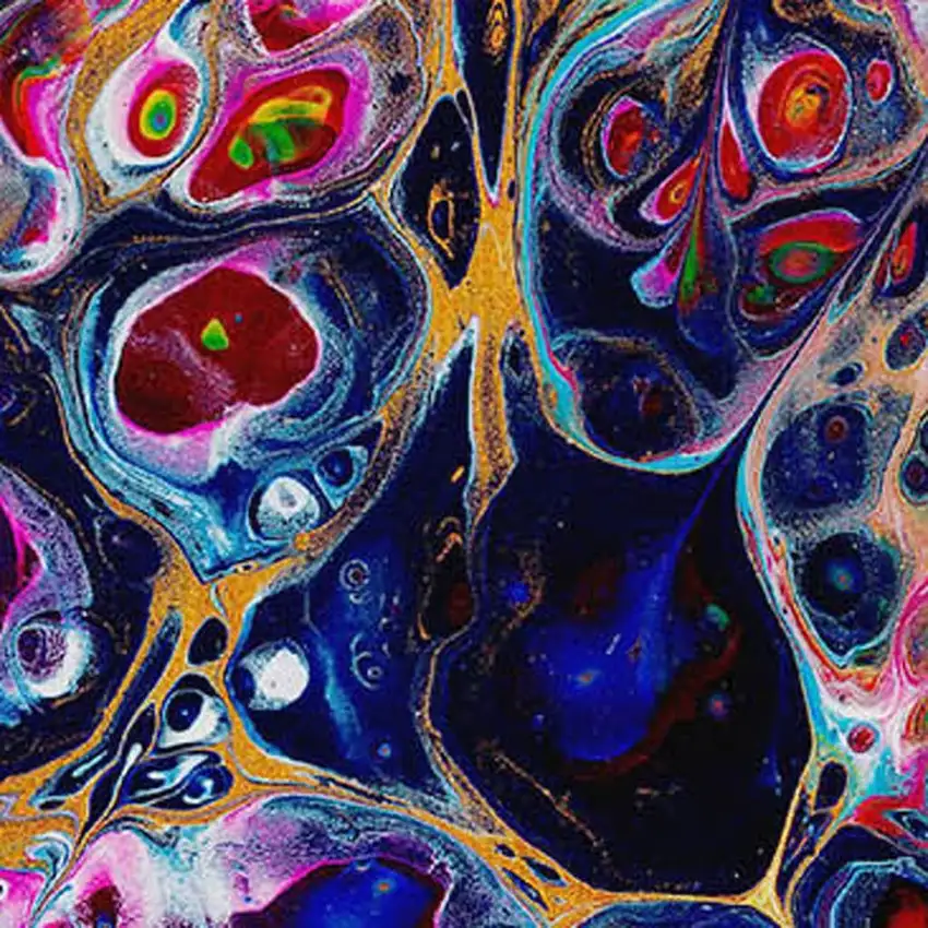 Rainbow And Ivory Abstract Washable Indoor Outdoor Area Rug Photo 6