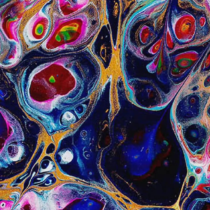 Rainbow And Ivory Abstract Washable Indoor Outdoor Area Rug Photo 6