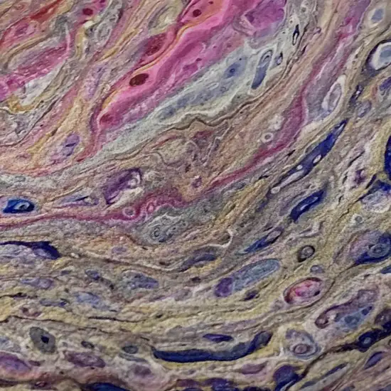 Raspberry And Purple Abstract Washable Indoor Outdoor Area Rug Photo 5