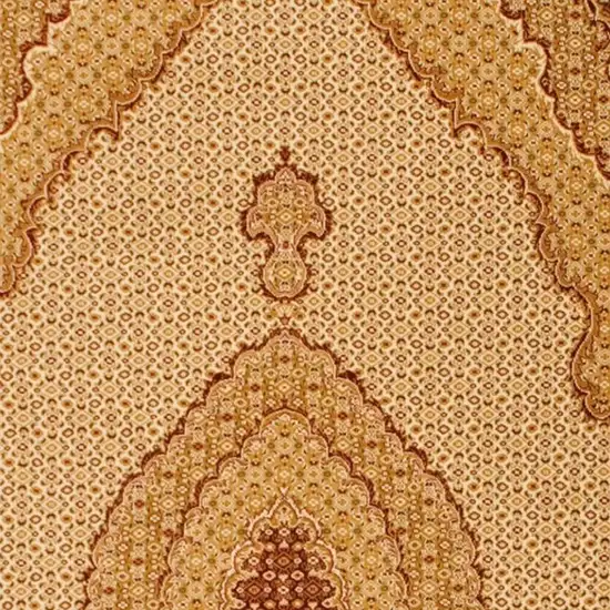 Red And Beige Moroccan Area Rug Photo 3