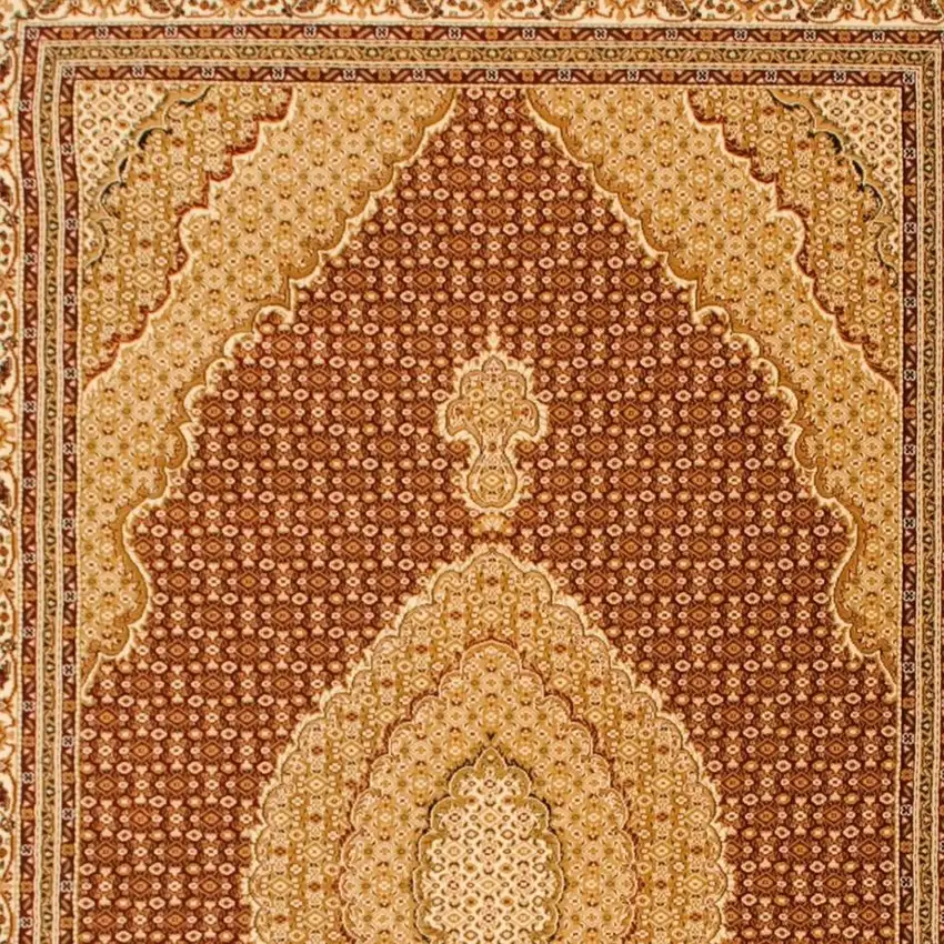 Red And Beige Moroccan Runner Rug Photo 6