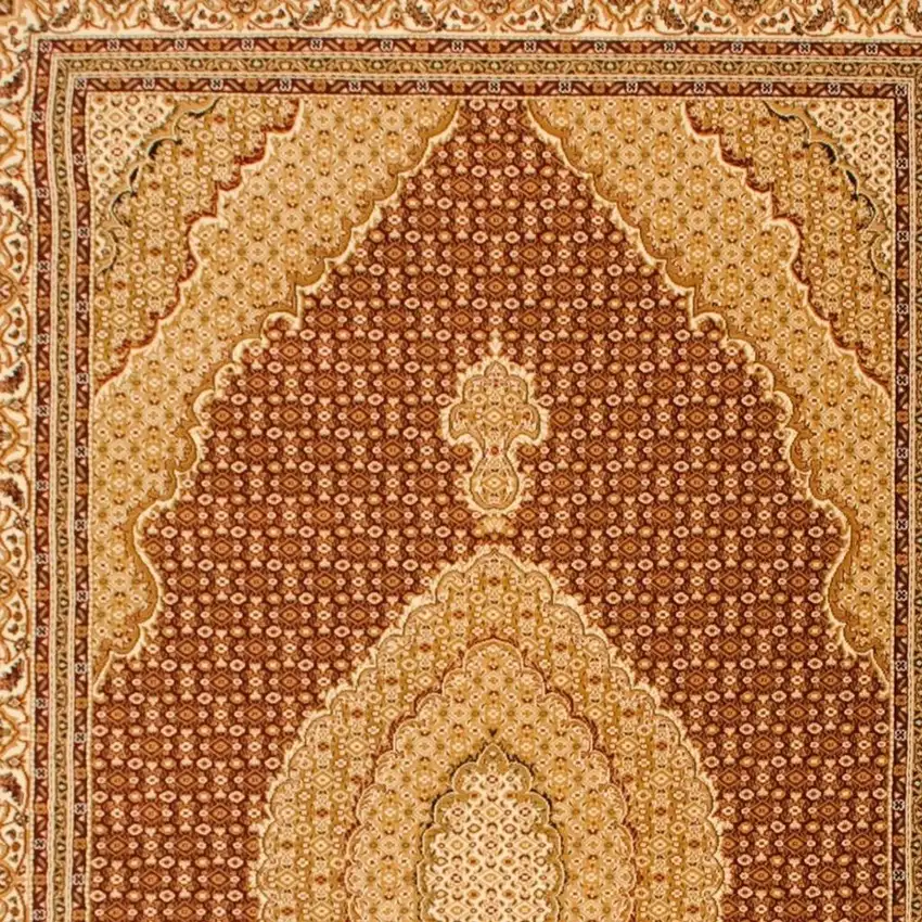 Red And Beige Moroccan Runner Rug Photo 4