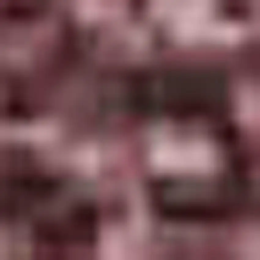 Red And Blush Ombre Washable Area Rug With UV Protection Photo 3