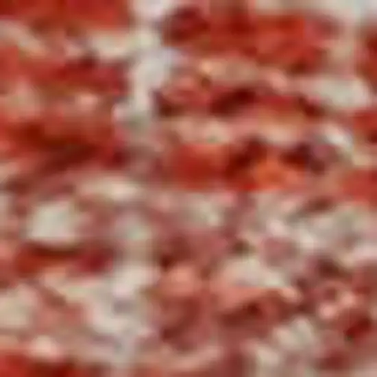 Red And Ivory Geometric Washable Area Rug With UV Protection Photo 2