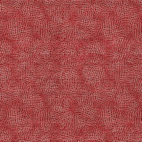 Red And Ivory Geometric Washable Indoor Outdoor Area Rug Photo 5