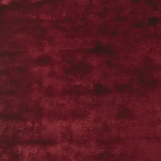 Red And Purple Shag Tufted Handmade Area Rug Photo 4