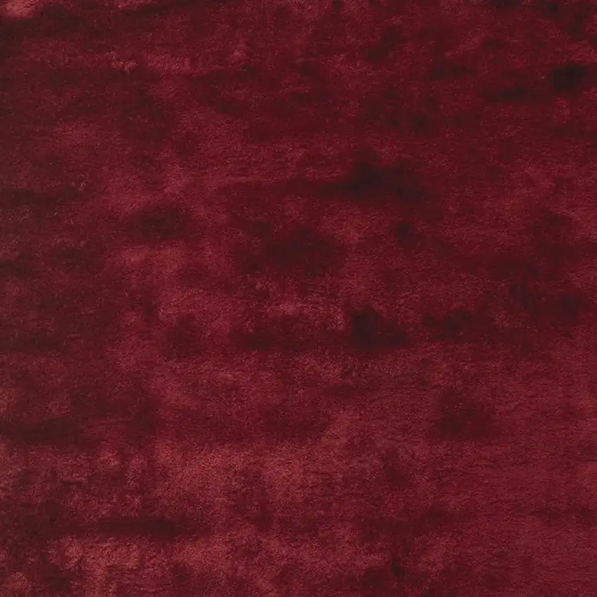 Red And Purple Shag Tufted Handmade Area Rug Photo 4