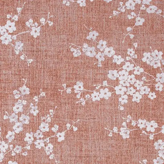 Red And White Oriental Washable Area Rug Photo 2