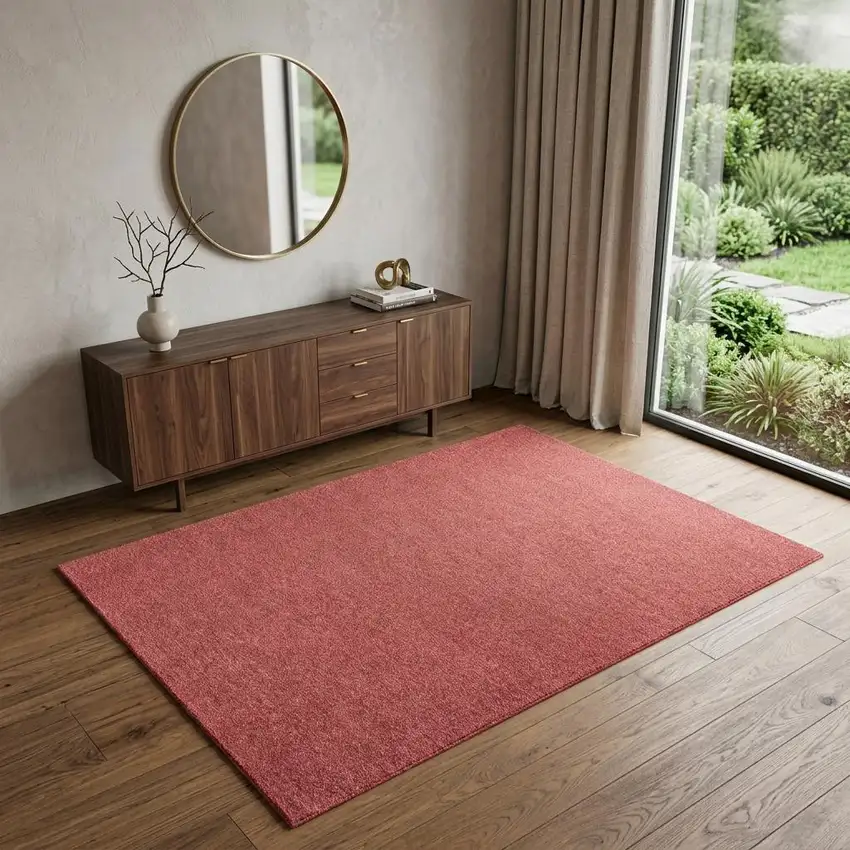 Red Area Rug Photo 1