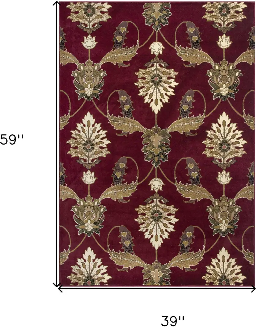 Red Area Rug Photo 6