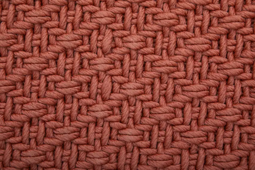 Red Hand Woven Area Rug Photo 7