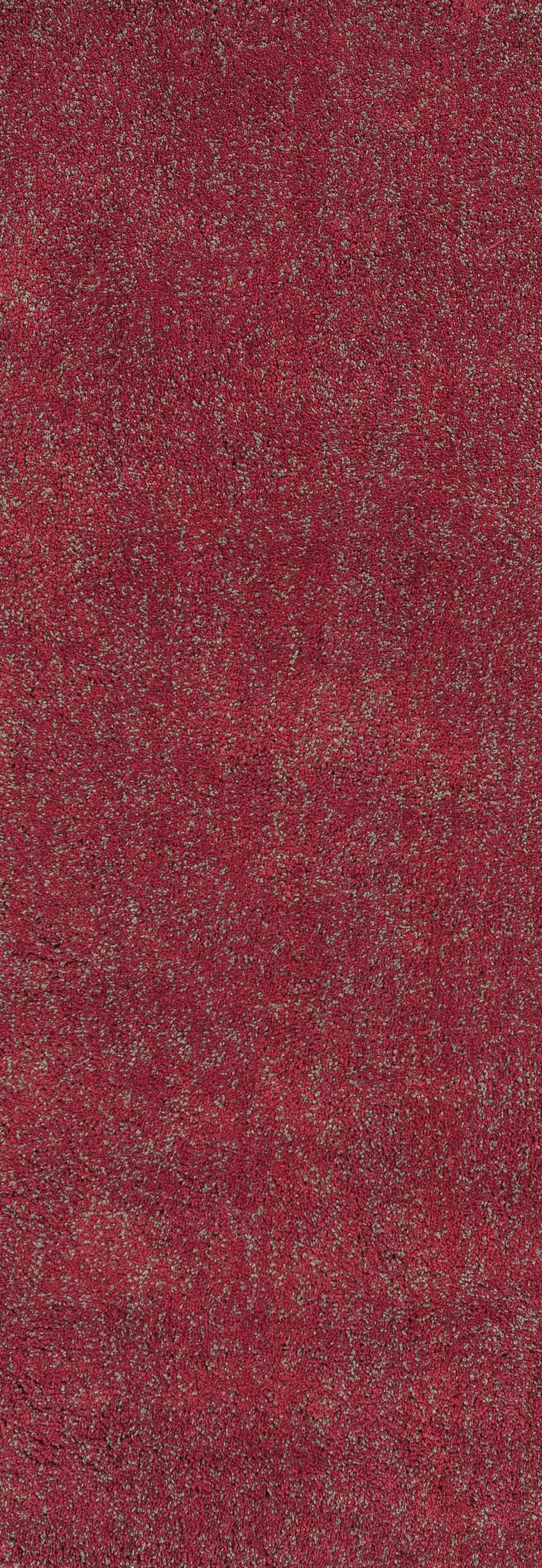 Red Heather Indoor Shag Runner Rug Photo 1