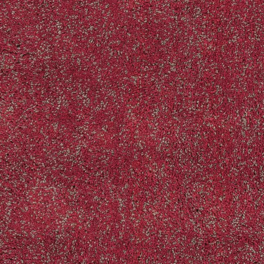 Red Heather Indoor Shag Runner Rug Photo 3