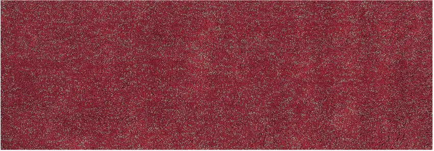 Red Heather Indoor Shag Runner Rug Photo 2