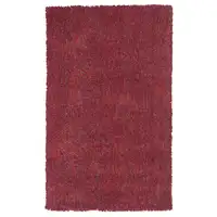 Photo of Red Heather Plain Area Rug