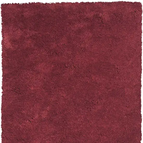 2'X4' Red Indoor Shag Rug Photo 6