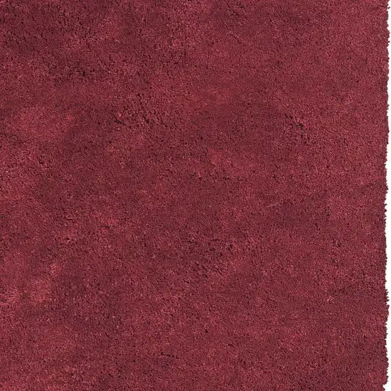 2'X4' Red Indoor Shag Rug Photo 5