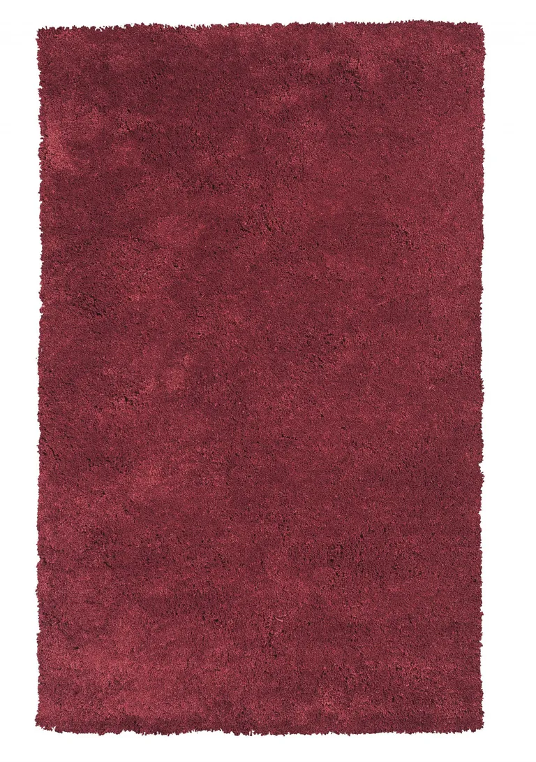 Red Indoor Shag Rug Photo 2