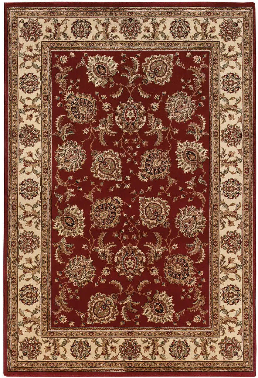 Red Oriental Area Rug Photo 1