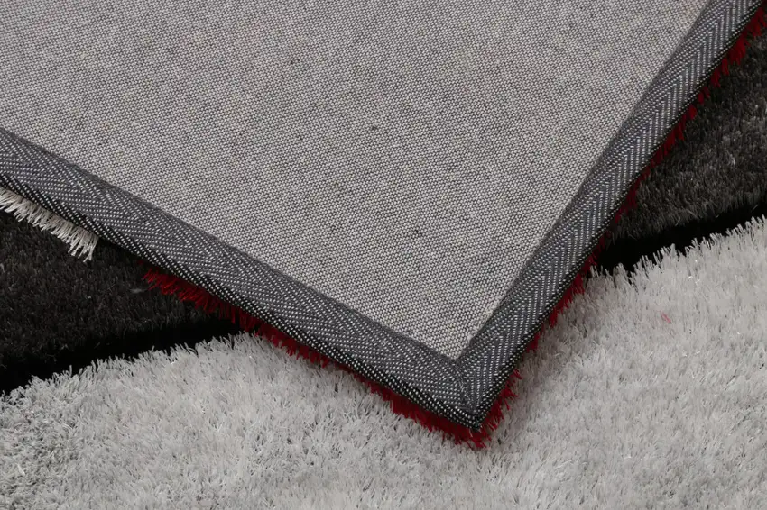 Red Shag Hand Tufted Area Rug Photo 6