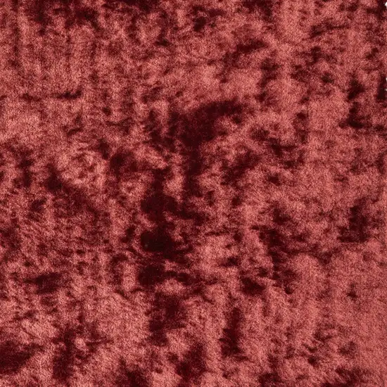 Red Shag Hand Tufted Area Rug Photo 9
