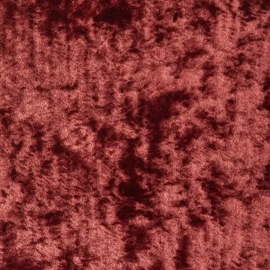 Red Shag Hand Tufted Area Rug Photo 9
