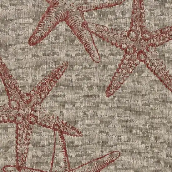 Beige Indoor Outdoor Area Rug Photo 4