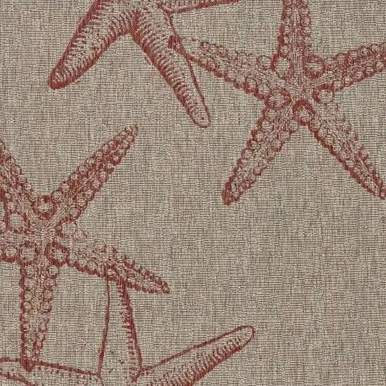 Beige Indoor Outdoor Area Rug Photo 3