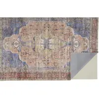 Photo of Red Tan And Blue Abstract Area Rug