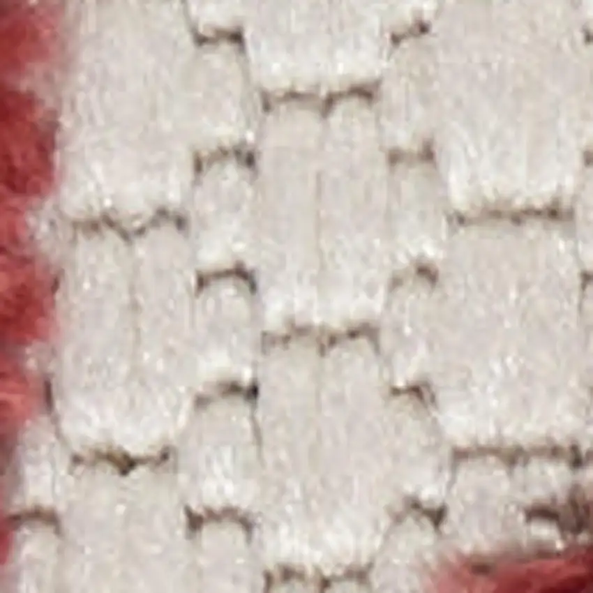 Green And Ivory Handmade Indoor Outdoor Area Rug Photo 4