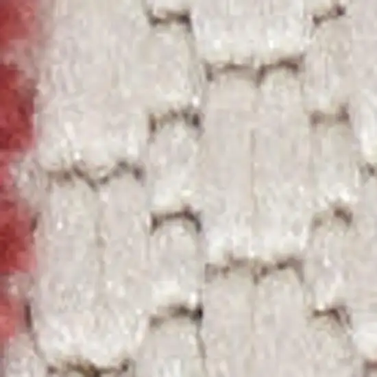 Green And Ivory Handmade Indoor Outdoor Area Rug Photo 3