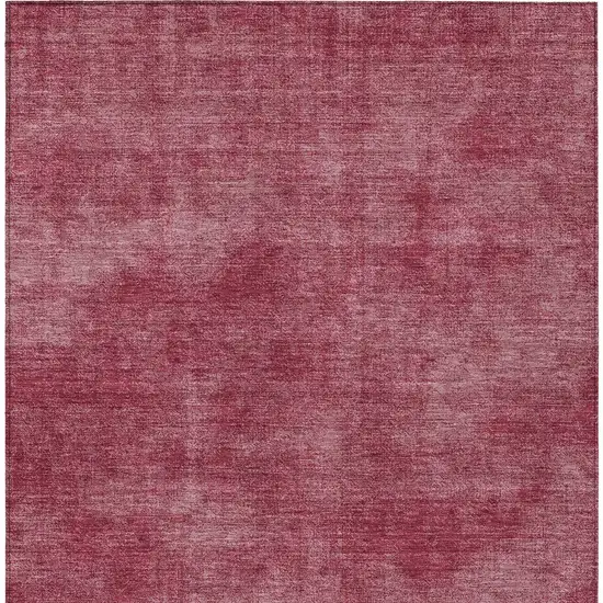 Red Washable Indoor Outdoor Area Rug Photo 6