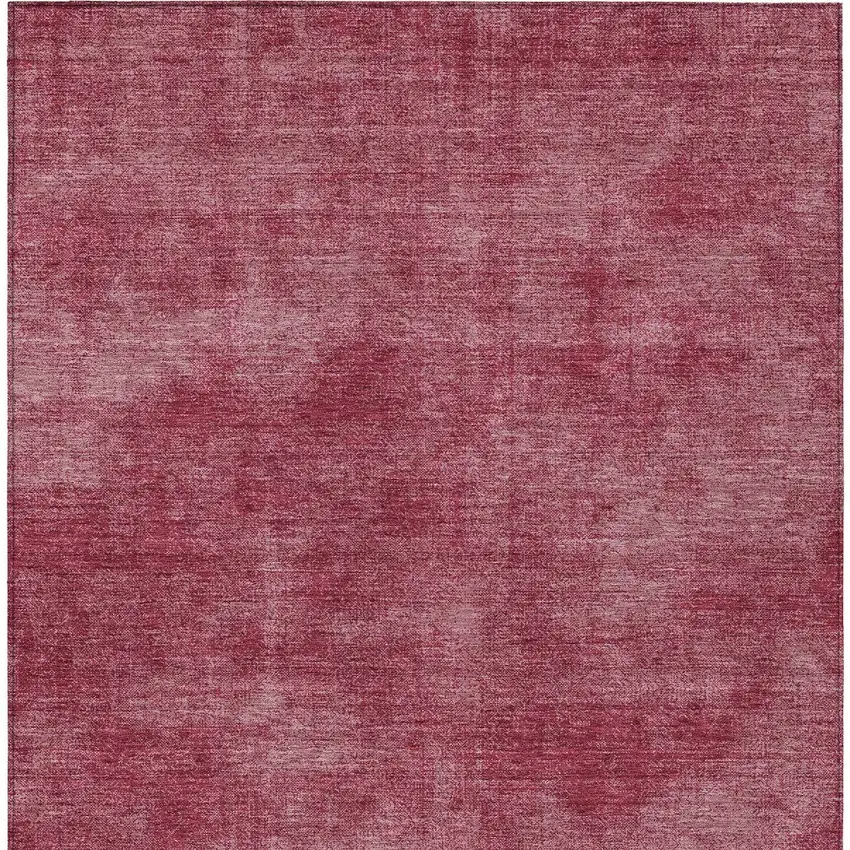 Red Washable Indoor Outdoor Area Rug Photo 6