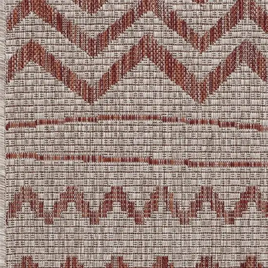 Beige Indoor Outdoor Area Rug Photo 3